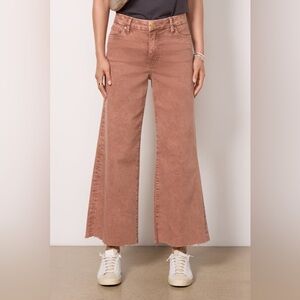 Kut from the Kloth Meg high-rise wide leg jeans